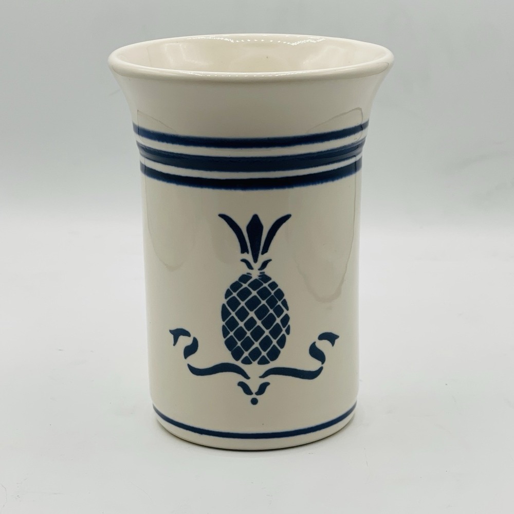Pfaltzgraff Pineapple Utensils Crock 6 inches Spectrum marketing limited USA